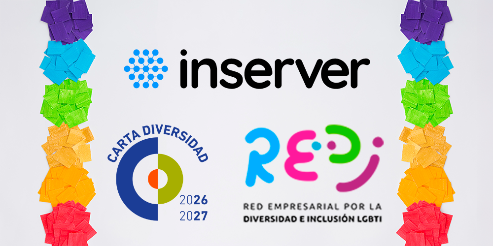 Inserver refuerza su compromiso con la diversidad: ya somos empresa asociada a REDI y firmantes de la Carta de Fundación Diversidad